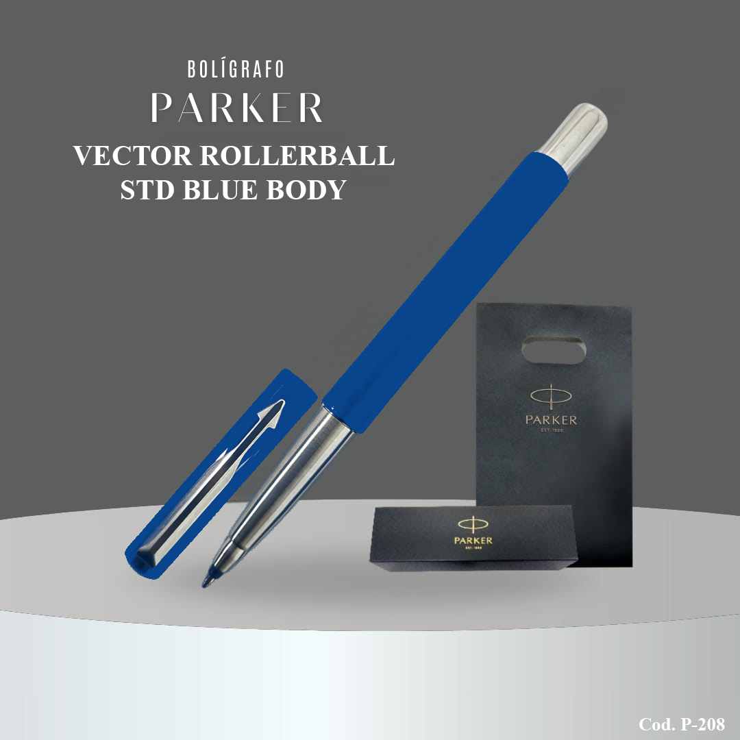 Parker Vector ABS RollerBall STD Azul Body